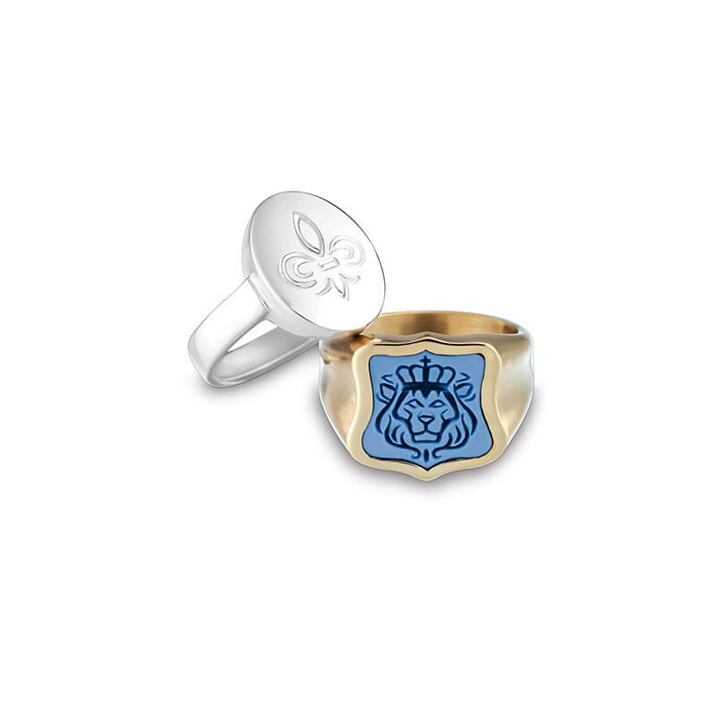 Schmuck 16 Herrenschmuck der Traditionellenart - Siegelringe