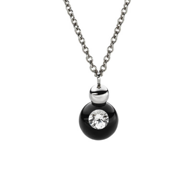 Schmuck 1 Schmuckwerk Collier - In Silber mit Diamant