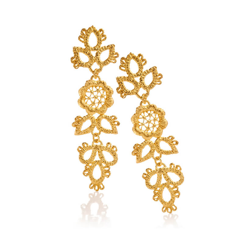 Schmuck 15 Brigitte Adolph Jewellery Design - Ohrring in Gold