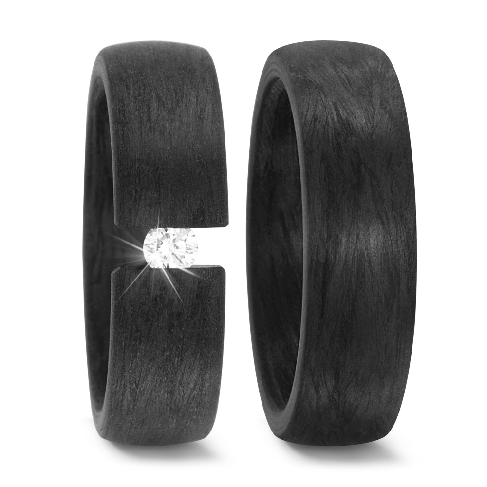 Trauringe Carbon 19 Carbon