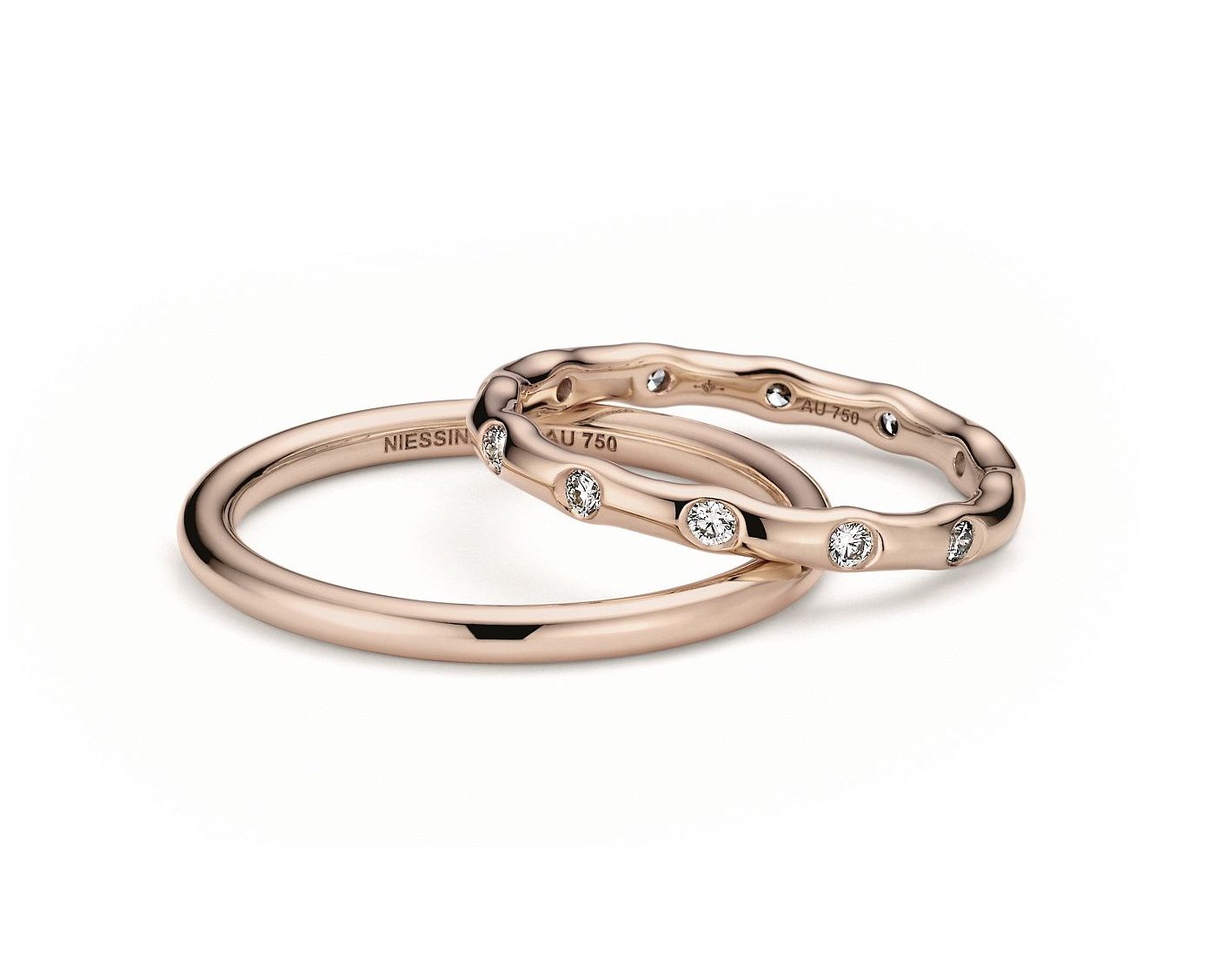 Trauringe 69 Niessing-Trauringe-Traces-of-Love-Rosewood-Gold-Brillanten