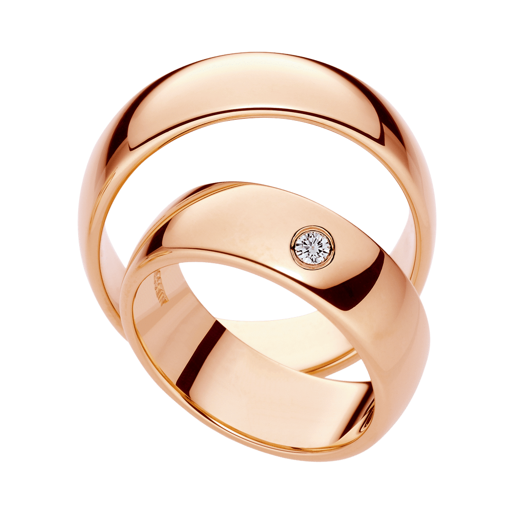 Trauringe 6 Roségold